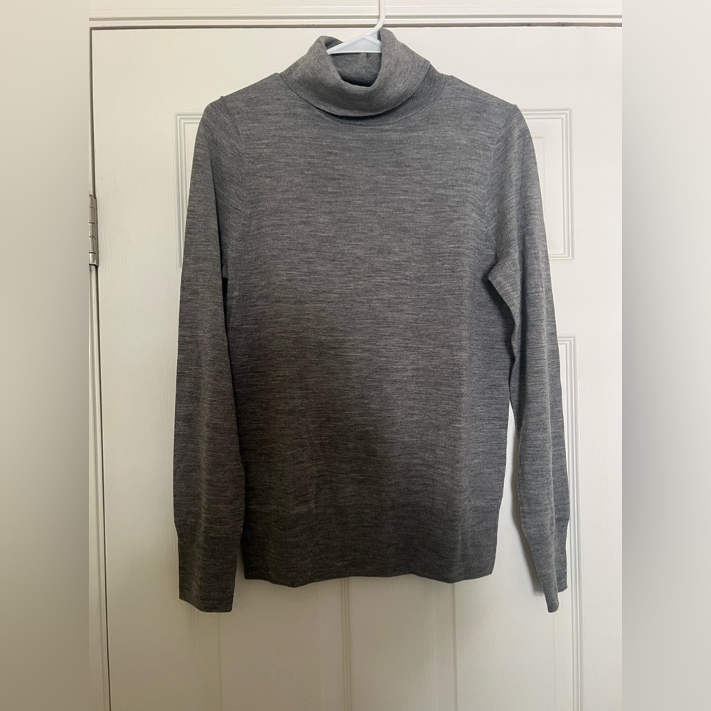 J. Crew 100% Merino Wool Turtleneck